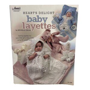 Hearts Delight Baby Layettes Crochet Pattern Book By Annies Crochet